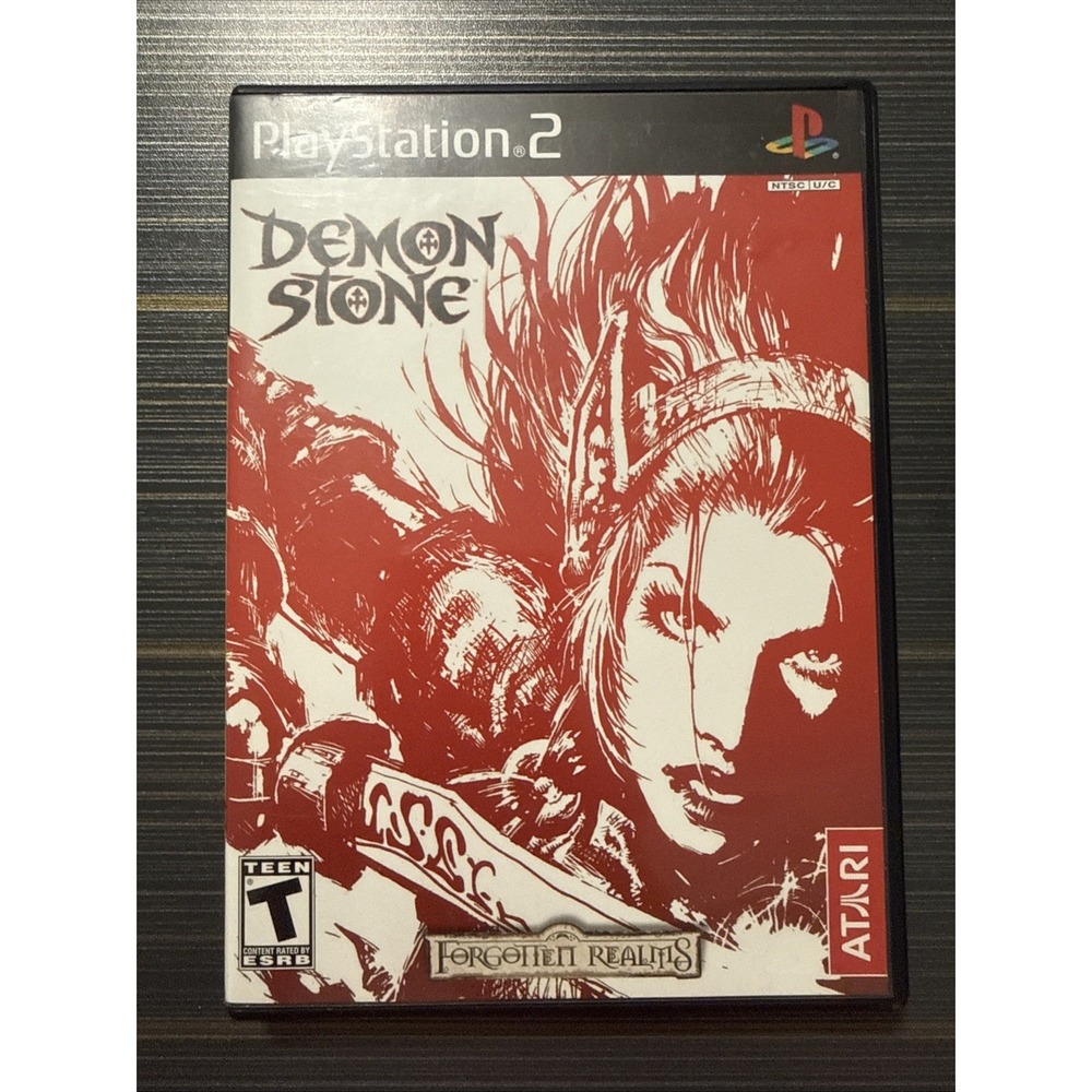 Forgotten Realms: Demon Stone (Sony PlayStation 2, 2004) CIB Complete